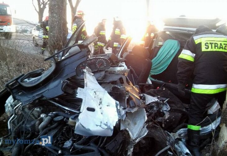 Śmiertelny wypadek k. Kolna