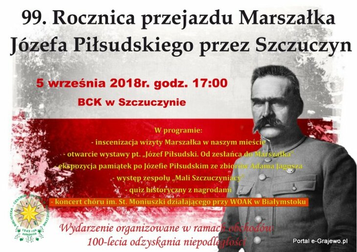 Piłsudski w Szczuczynie