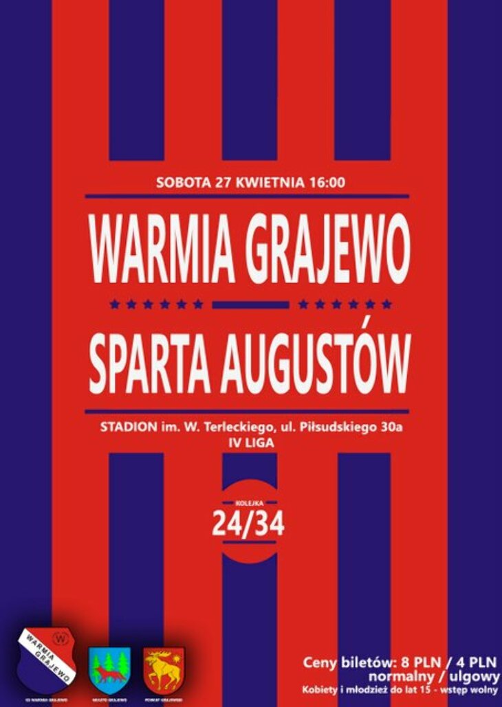 Warmia- Sparta (27 IV)