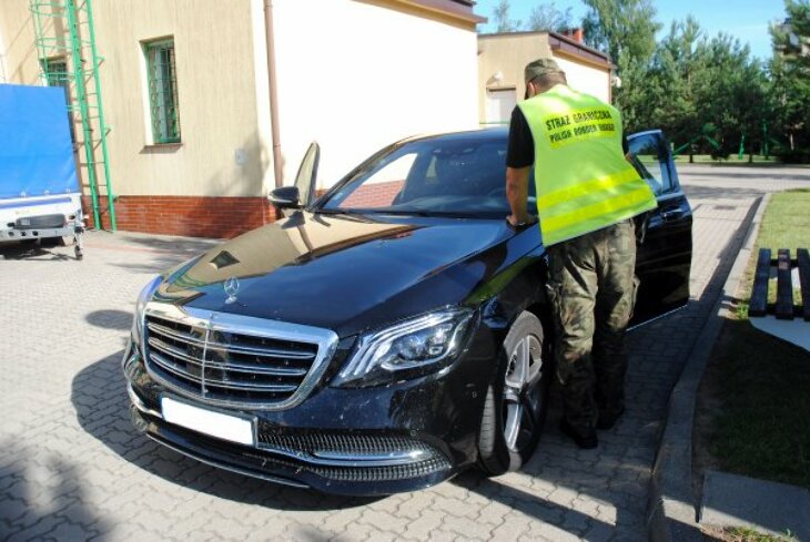Mercedes za 420 tys. odzyskany
