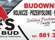 AS-BUD - usługi koparką, podnośnikiem, ładowarką