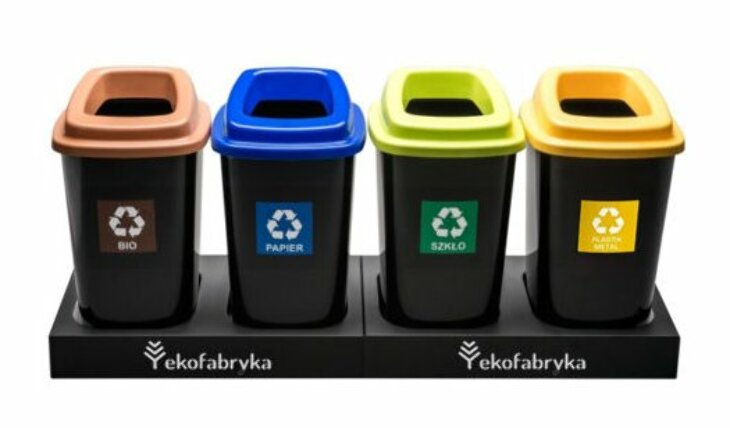 Pojemniki na odpady segregowane - jaki wybrać kosz na śmieci do segregacji do domu, biura, szkoły?