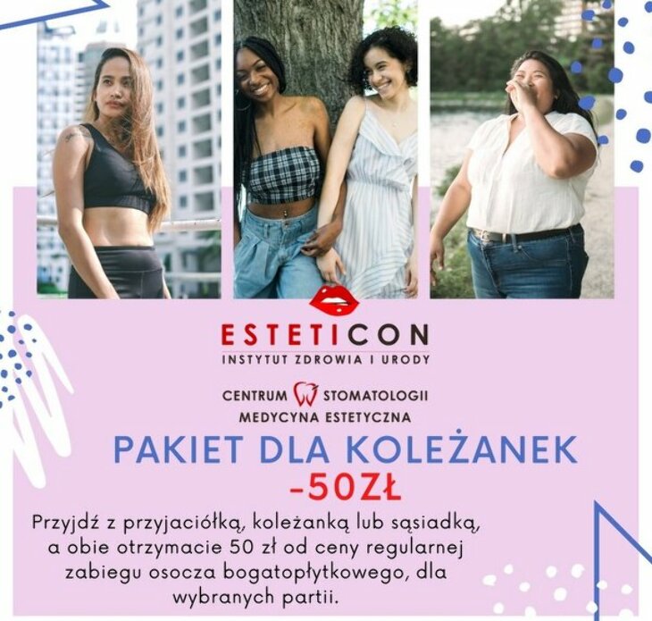 Esteticon: dla koleżanek -50%