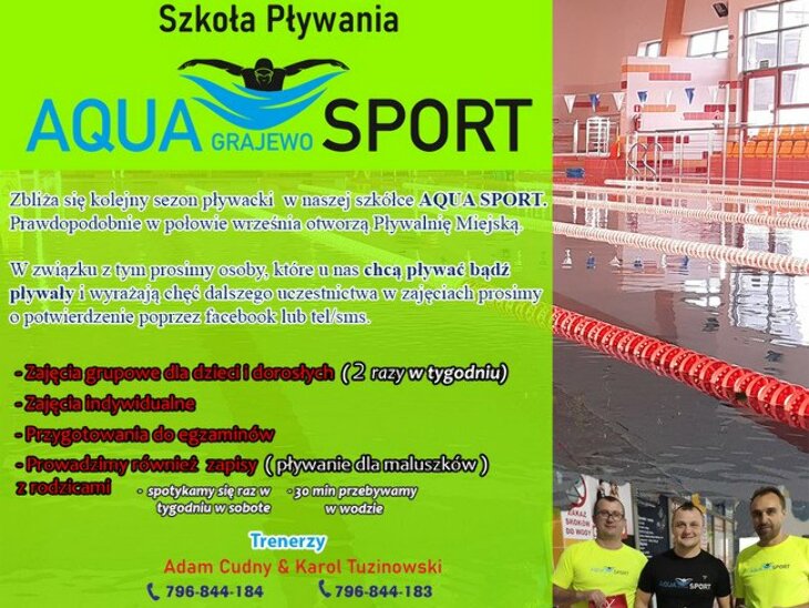 Aqua Sport dla dorosłych