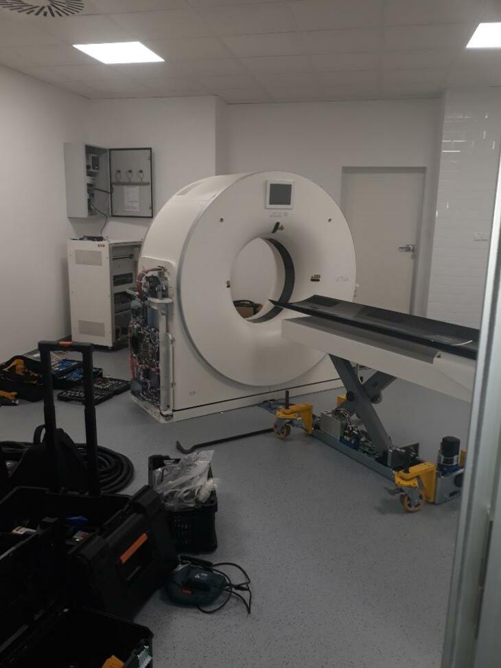 Nowy tomograf w Szpitalu