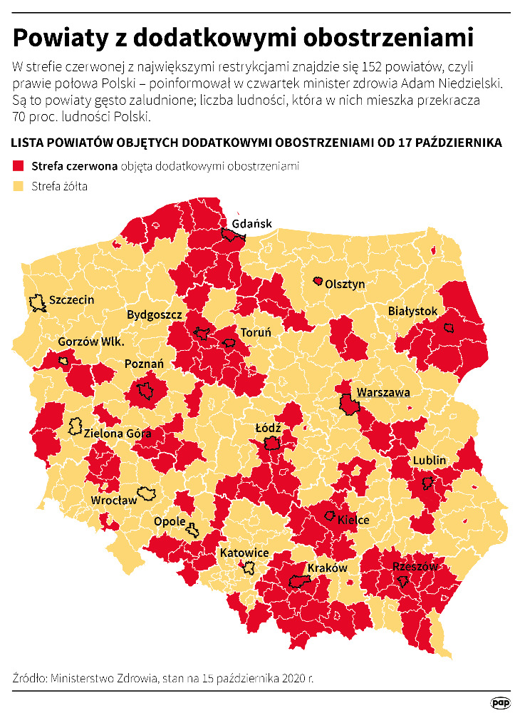 Białystok w czerwonej strefie