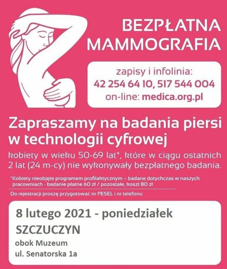 Badania mammograficzne 