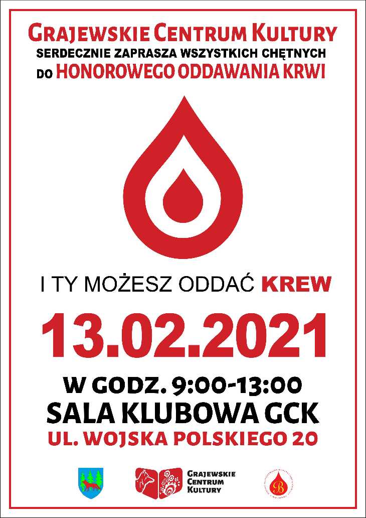 Akcja krwiodawstwa (13.02)
