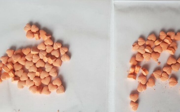 96 tabletek ekstazy w piwnicy