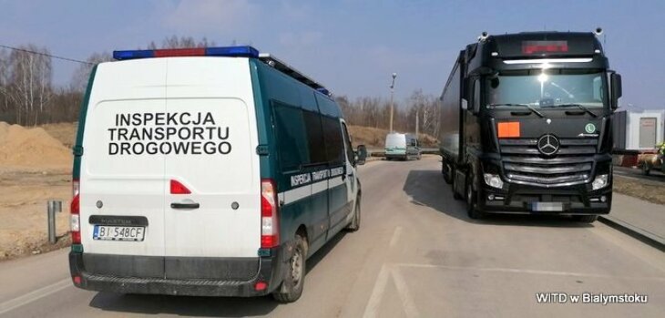 19 godzina jazdy ciężarówką eGrajewo.pl Portal