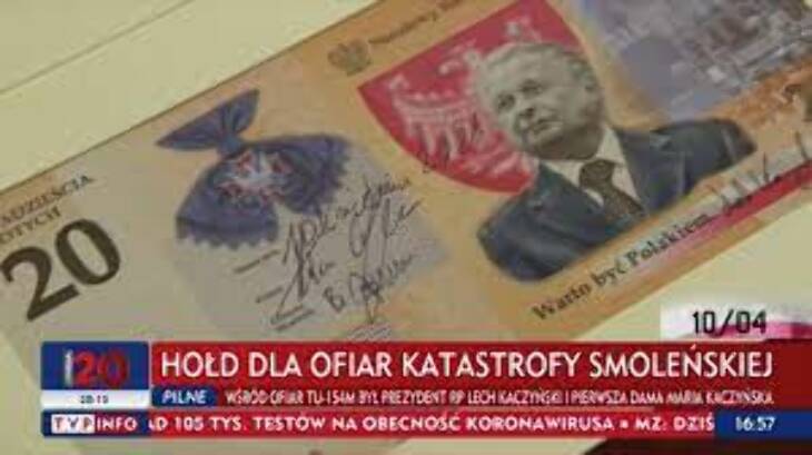 Nowy banknot 20 zł