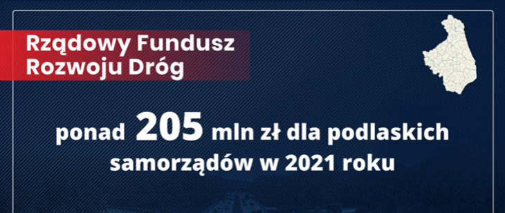 205 mln zł na budowę dróg