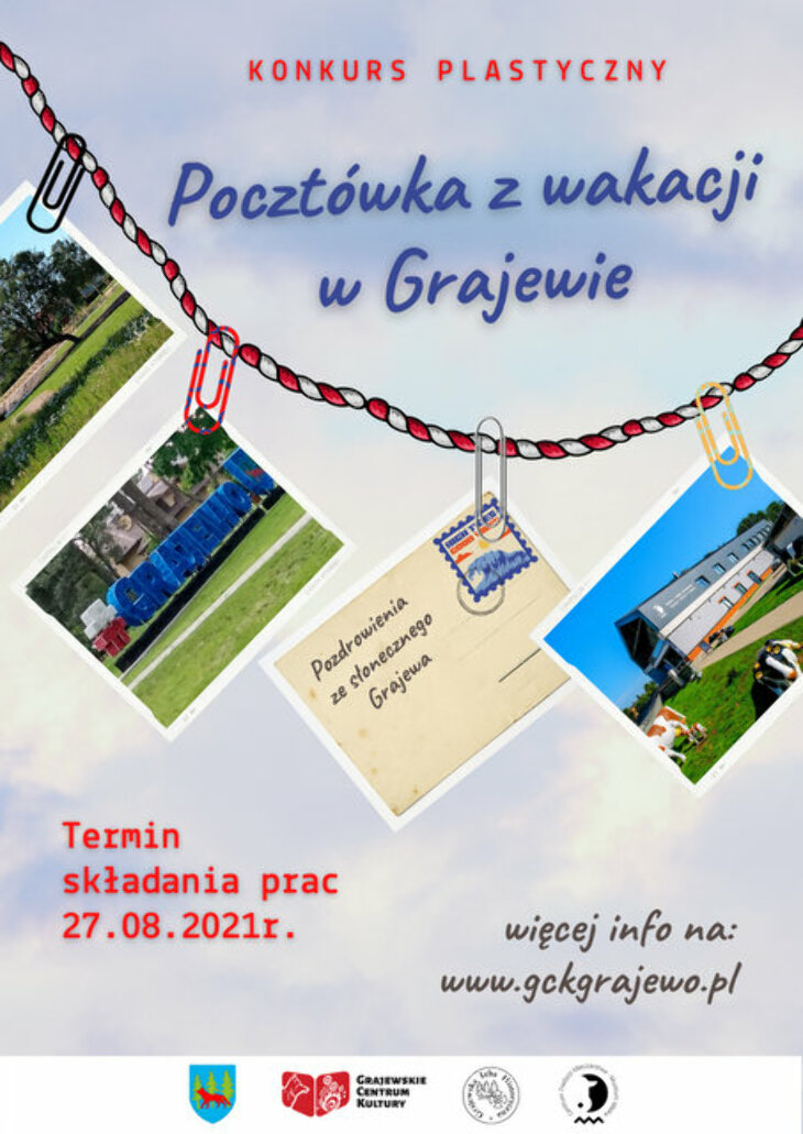 Konkurs Pocztówka z wakacji w Grajewie