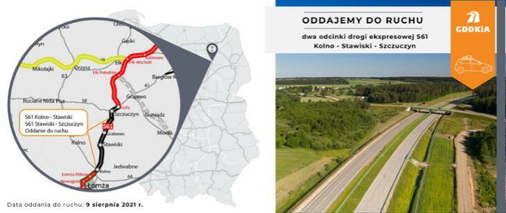 Via Baltica - kolejne kilometry dla kierowców (9.08)