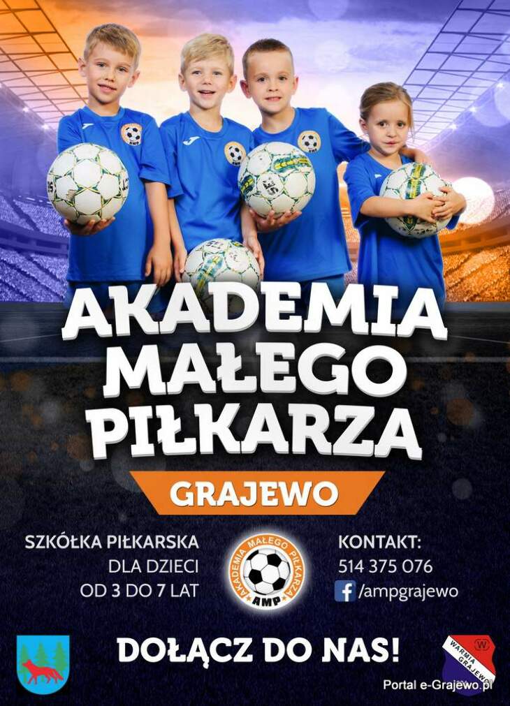 Akademia Małego Piłkarza dla dzieci 3-7 lat - dołącz do nas!