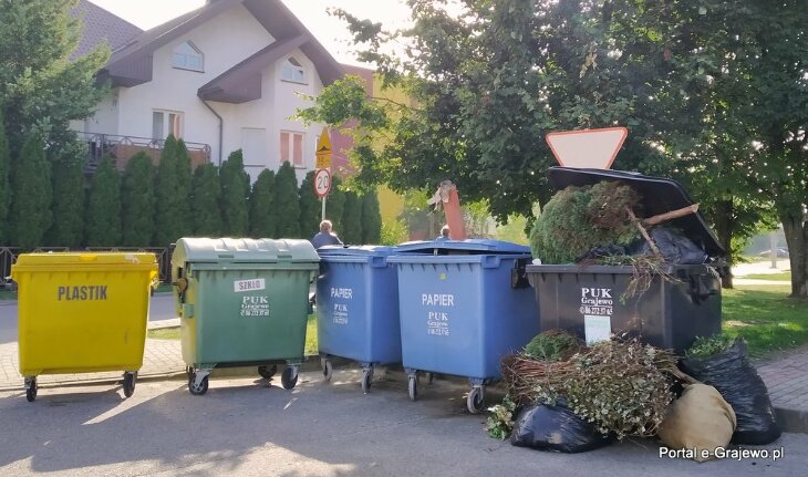 Grajewo: problem segregacji odpadów