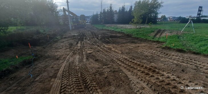 Drogowcy budują łącznik na os. Jana Pawła II