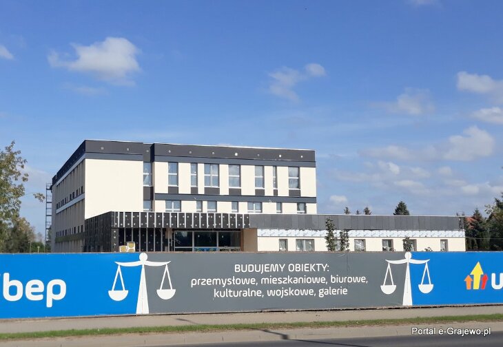 Budowa nowego gmachu Sądu Rejonowego w Grajewie