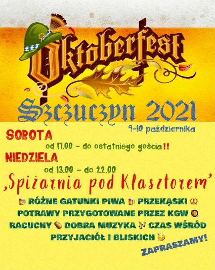 Oktoberfest w Szczuczynie (9-10.10)