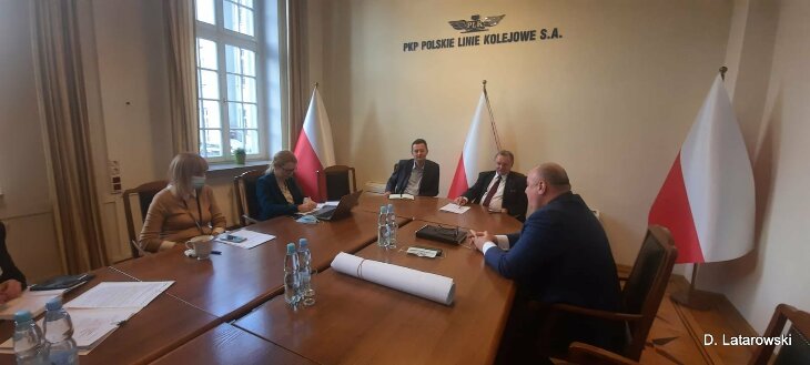 Rozmawiali o kolejowej inwestycji Rail Baltica w Grajewie