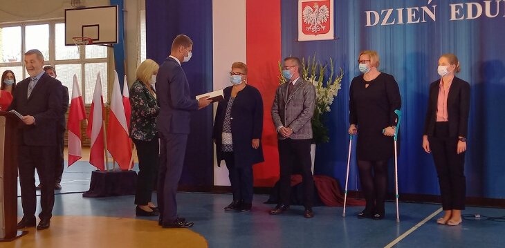 Pan Tomasz Kindeusz został uhonorowany nagrodą Ministra Edukacji i Nauki