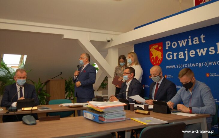 Echa XLIX sesji Rady Powiatu Grajewskiego (27.10)