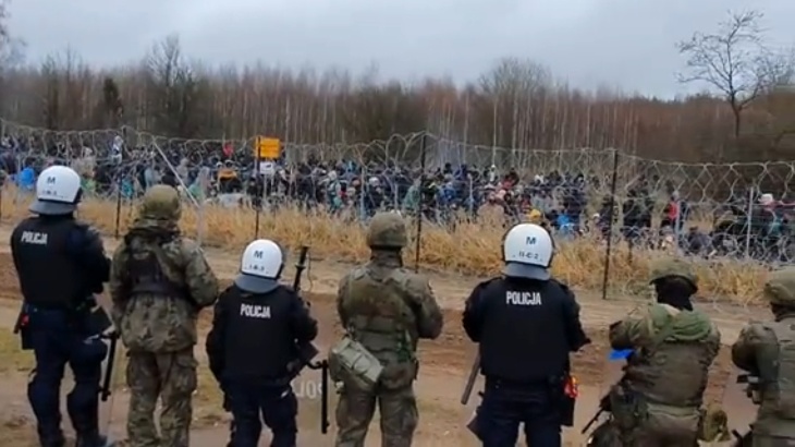 Niebezpiecznie na granicy polsko - białoruskiej