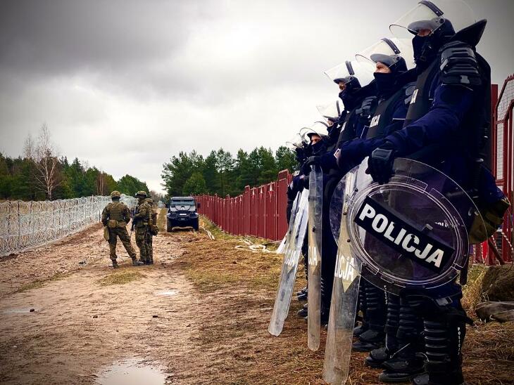 Białoruskie prowokacje na granicy