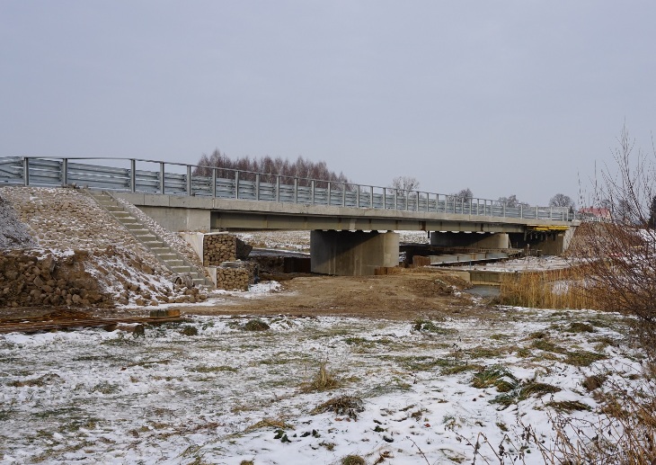 Przebudowa mostu w Szymanach zakończona!