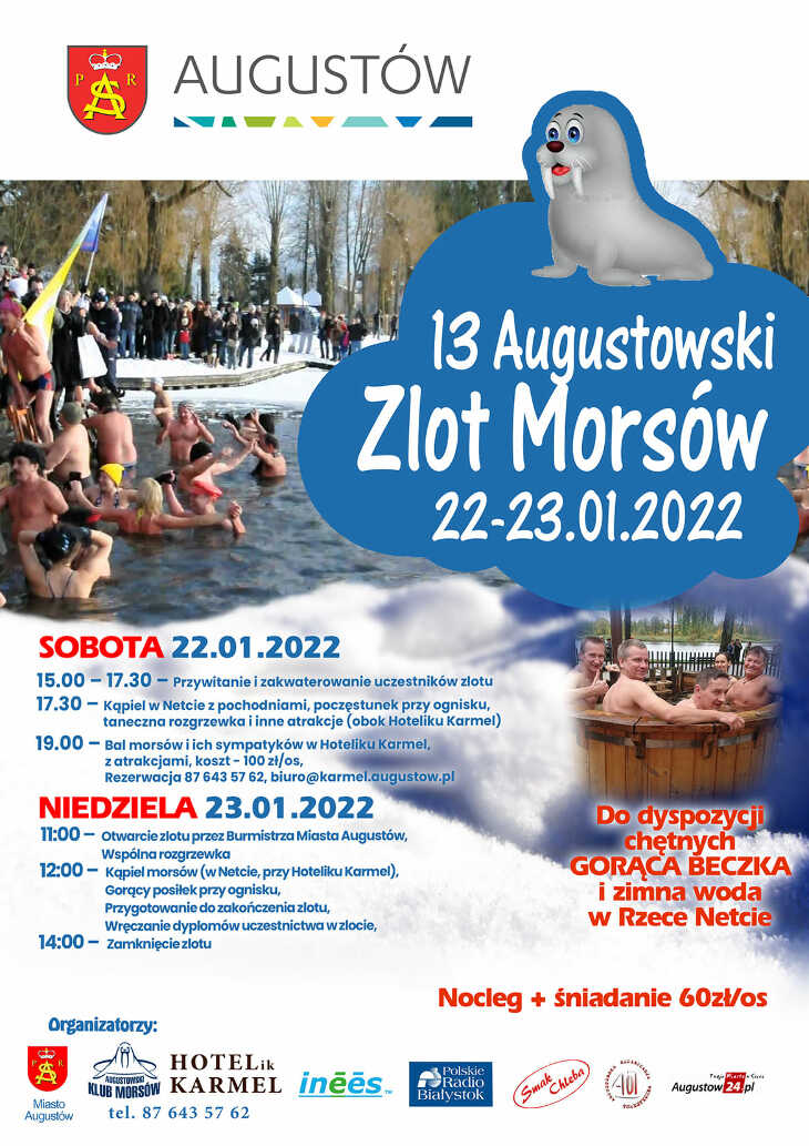 Augustów. Zlot Morsów 22-23.01.2022