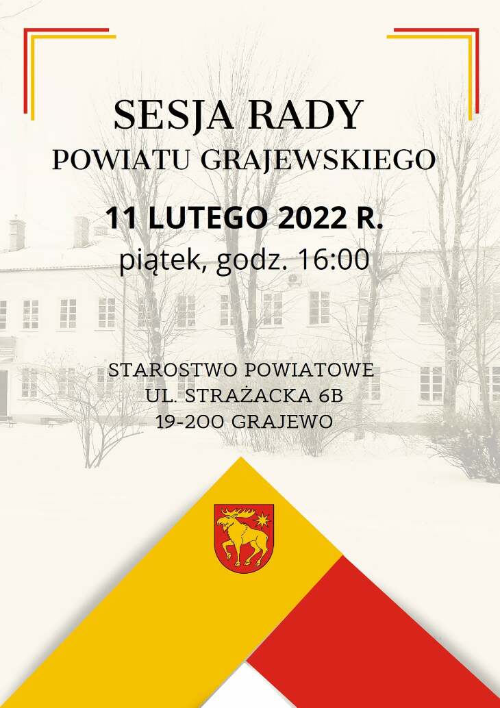 LIV sesja Rady Powiatu (11.02)