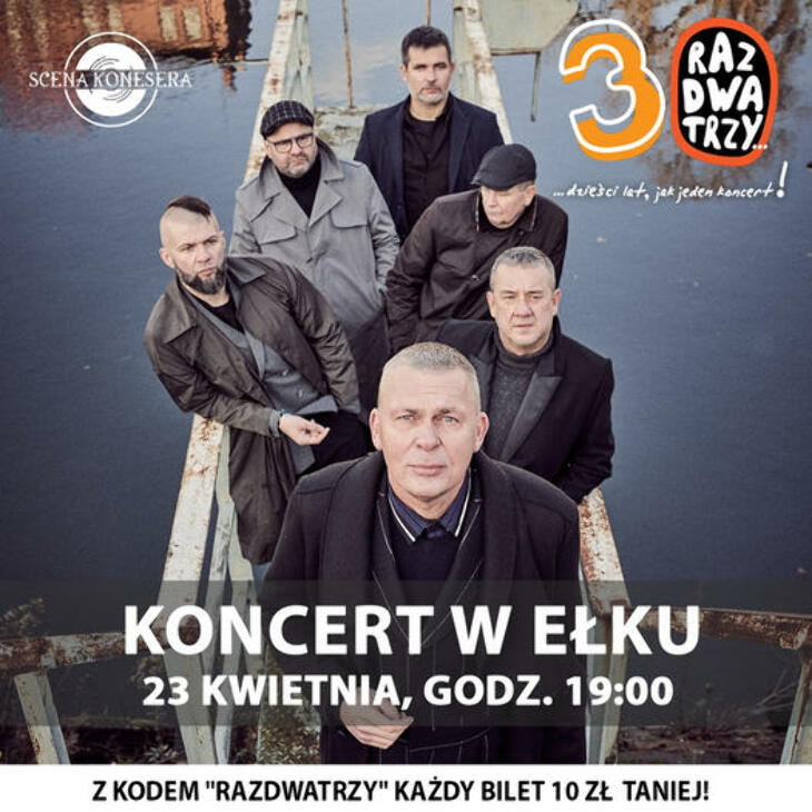 Raz, Dwa, Trzy - koncert w Ełku