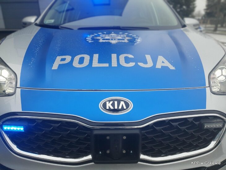 Nietrzeźwy kierowca w rękach policjantów