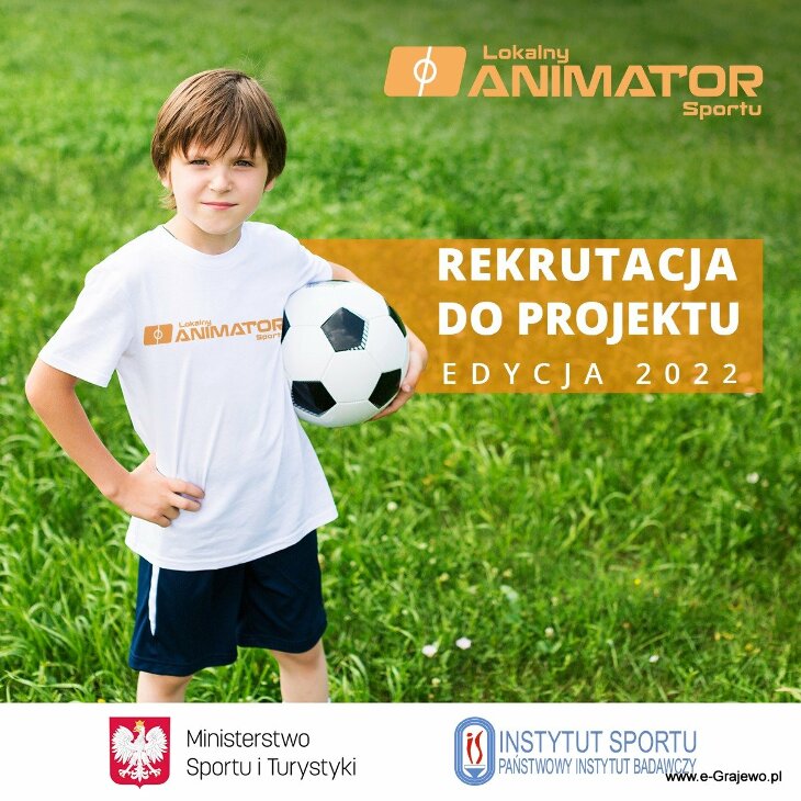 Rekrutacja do projektu Lokalny Animator Sportu zakończona