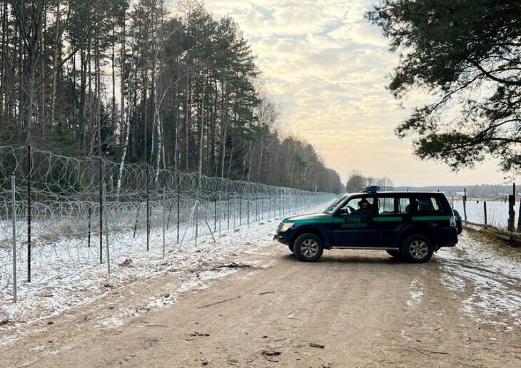 Trwa budowa zapory na granicy polsko-białoruskiej