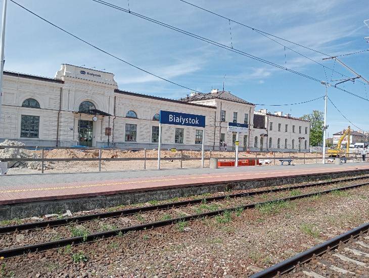 Rail Baltica. Trwa przebudowa stacji Białystok