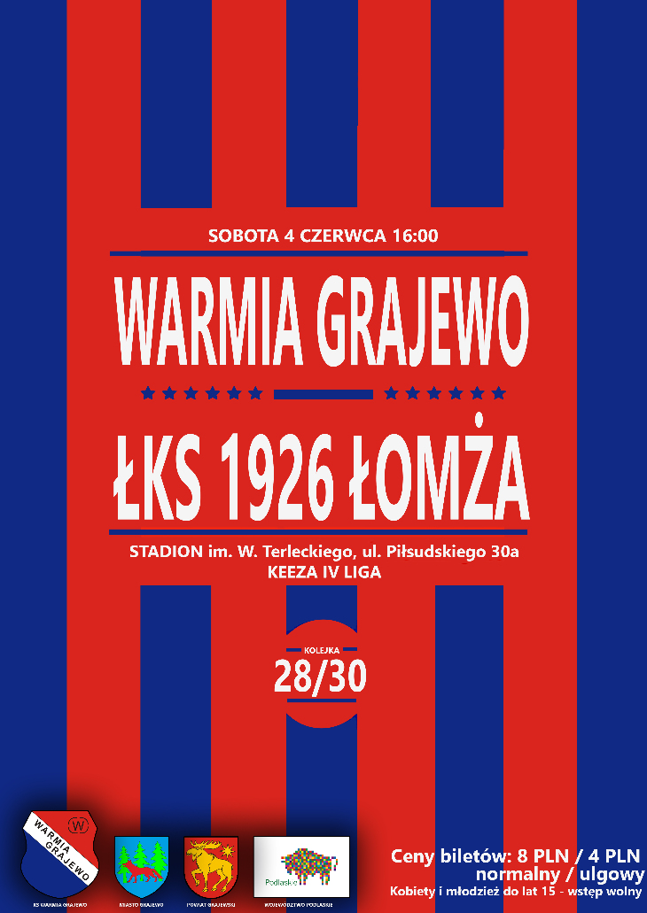 WARMIA - ŁKS (sobota 16:00)
