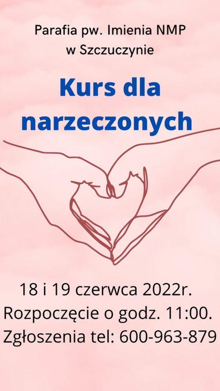 Kurs dla narzeczonych  (18-19.06)