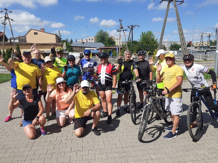  Team4 Grajewo. 68 km rowerem, 15 km kolejką wąskotorową