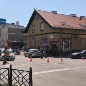 1. Potrącenie motocyklisty na skrzyżowaniu ulic Armii Krajowej i Orzeszkowej w Ełku.