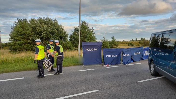 Śmiertelny wypadek motocyklisty w Suwałkach