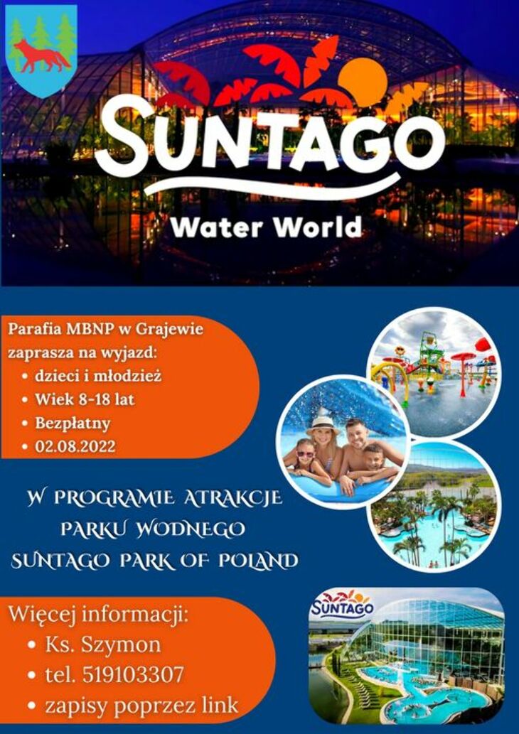 Suntago Park of Poland - wyjazd dla dzieci i młodzieży