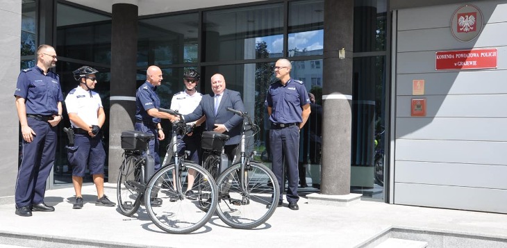 Policjanci na rowerach zadbają o bezpieczeństwo mieszkańców 