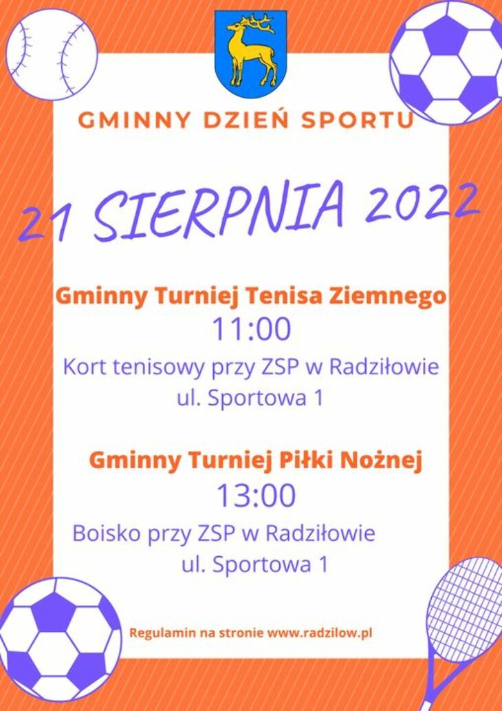 Radziłów. Gminny Dzień Sportu (21.08)