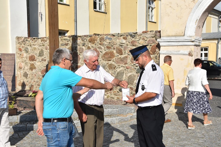 Zbierali pieniądze na renowację sztandaru OSP