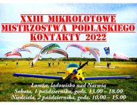 Łomża. XXIII Mikrolotowe Mistrzostwa  2022
