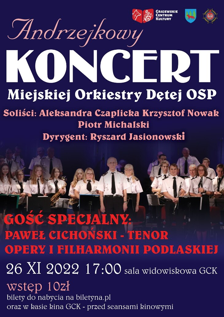 Koncert Miejskiej Orkiestry Dętej OSP (26.11)