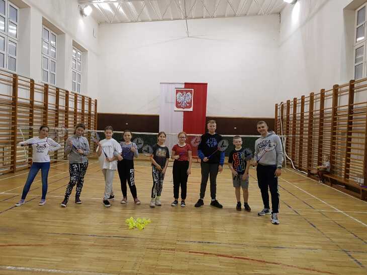 Zajęcia badmintona - przez sport po kondycję...