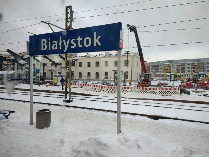 W Białymstoku widać zmiany na stacji PKP
