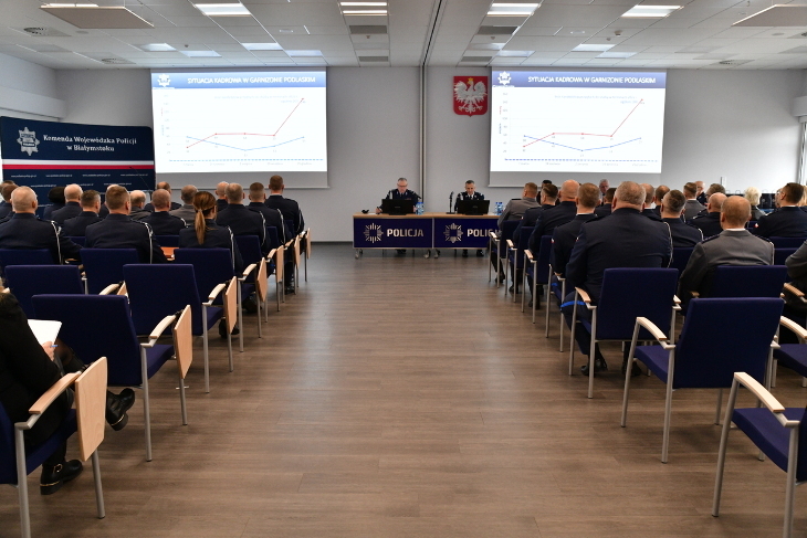 Policjanci podsumowali miniony rok (narkotyki)